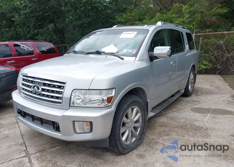2008 Infiniti Qx56 z USA, uszkodzony, nr VIN 5N3AA08C68N901410